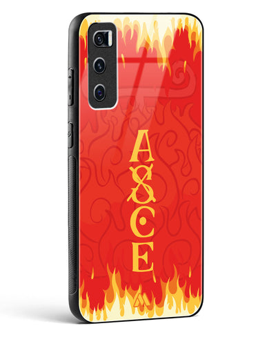 Blaze of Ace Glass Case Phone Cover (Vivo)