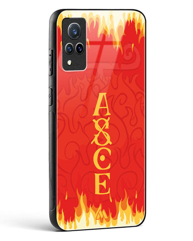 Blaze of Ace Glass Case Phone Cover (Vivo)