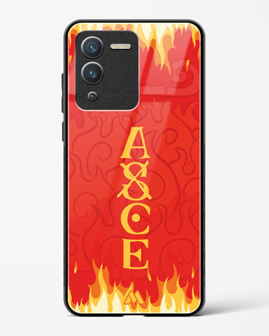 Blaze of Ace Glass Case Phone Cover (Vivo)