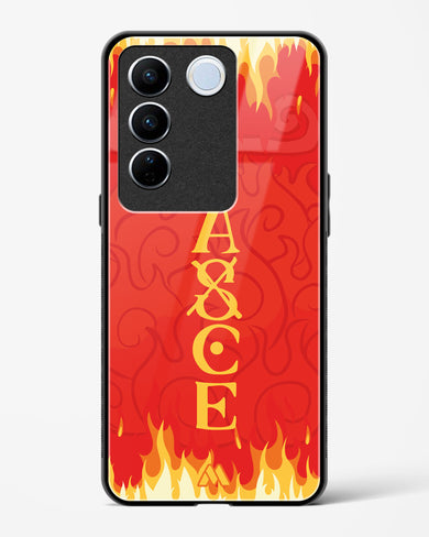 Blaze of Ace Glass Case Phone Cover (Vivo)