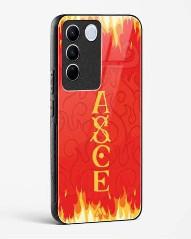 Blaze of Ace Glass Case Phone Cover (Vivo)