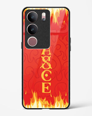 Blaze of Ace Glass Case Phone Cover (Vivo)