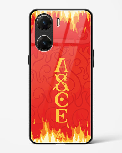 Blaze of Ace Glass Case Phone Cover (Vivo)