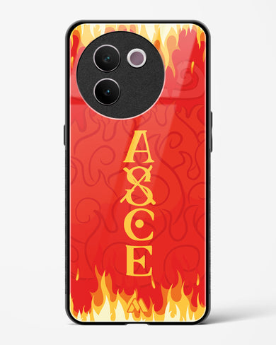 Blaze of Ace Glass Case Phone Cover (Vivo)