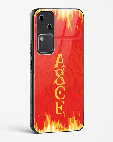 Blaze of Ace Glass Case Phone Cover (Vivo)