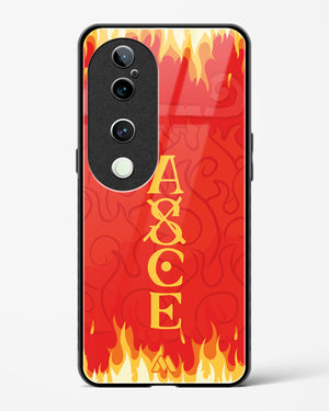 Blaze of Ace Glass Case Phone Cover (Vivo)