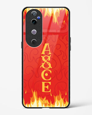 Blaze of Ace Glass Case Phone Cover (Vivo)