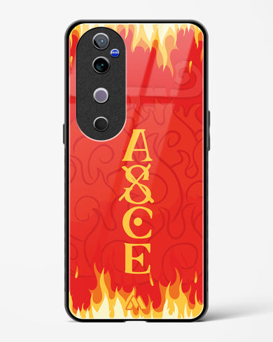 Blaze of Ace Glass Case Phone Cover (Vivo)