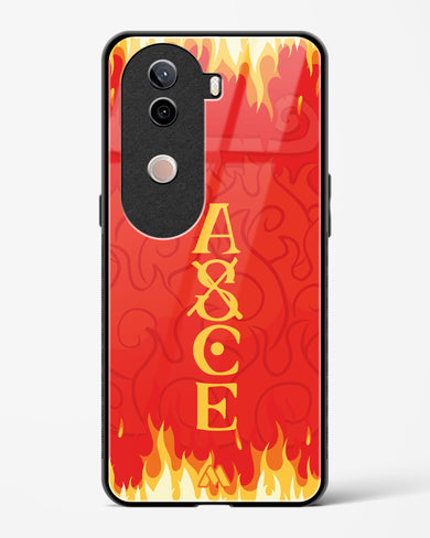 Blaze of Ace Glass Case Phone Cover (Vivo)