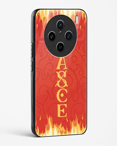 Blaze of Ace Glass Case Phone Cover (Vivo)