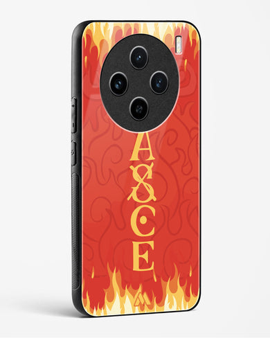 Blaze of Ace Glass Case Phone Cover (Vivo)