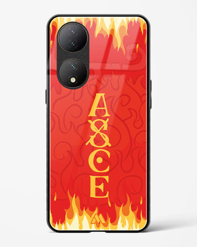 Blaze of Ace Glass Case Phone Cover (Vivo)