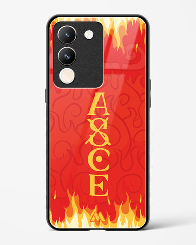 Blaze of Ace Glass Case Phone Cover (Vivo)