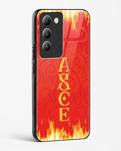 Blaze of Ace Glass Case Phone Cover (Vivo)