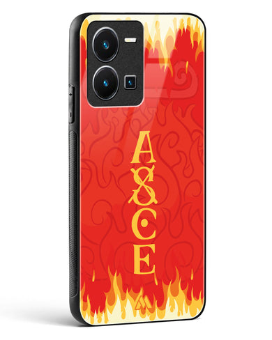 Blaze of Ace Glass Case Phone Cover (Vivo)