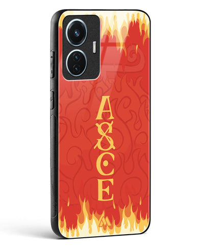 Blaze of Ace Glass Case Phone Cover (Vivo)