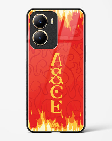 Blaze of Ace Glass Case Phone Cover (Vivo)