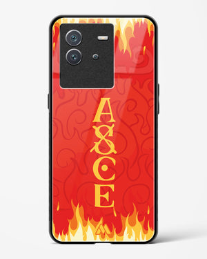 Blaze of Ace Glass Case Phone Cover (Vivo)