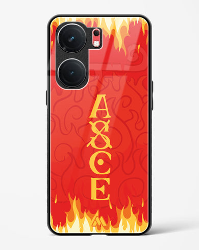 Blaze of Ace Glass Case Phone Cover (Vivo)