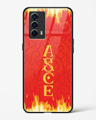 Blaze of Ace Glass Case Phone Cover (Vivo)