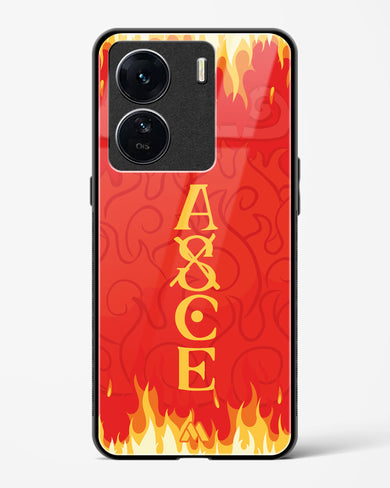 Blaze of Ace Glass Case Phone Cover (Vivo)