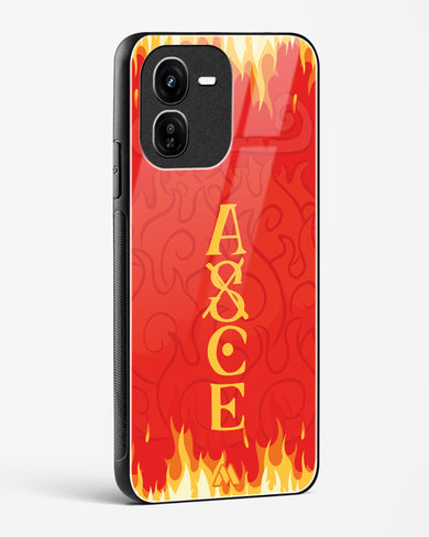 Blaze of Ace Glass Case Phone Cover (Vivo)