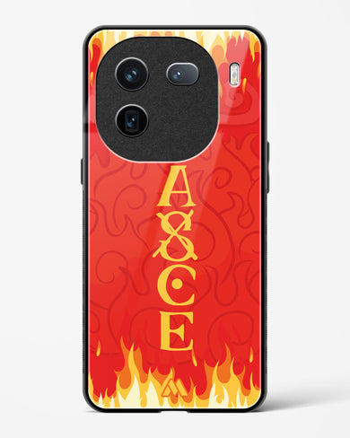 Blaze of Ace Glass Case Phone Cover (Vivo)