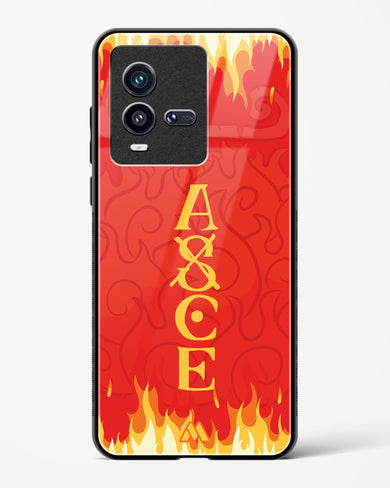 Blaze of Ace Glass Case Phone Cover (Vivo)