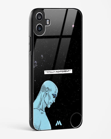 Totally Indifferent Glass Case Phone Cover (Nothing)
