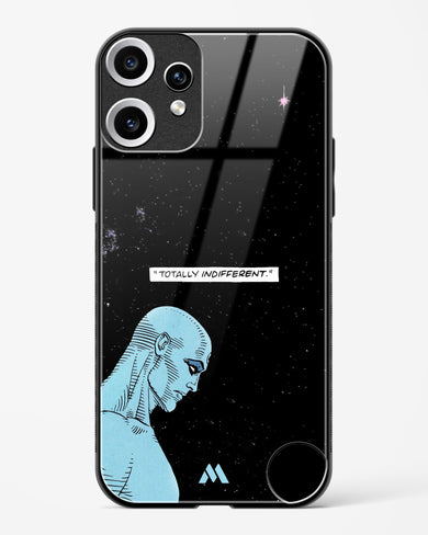 Totally Indifferent Glass Case Phone Cover (Nothing)