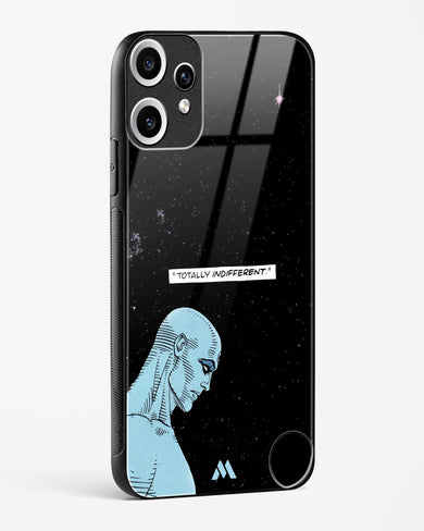 Totally Indifferent Glass Case Phone Cover (Nothing)