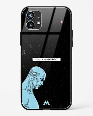 Totally Indifferent Glass Case Phone Cover (Nothing)