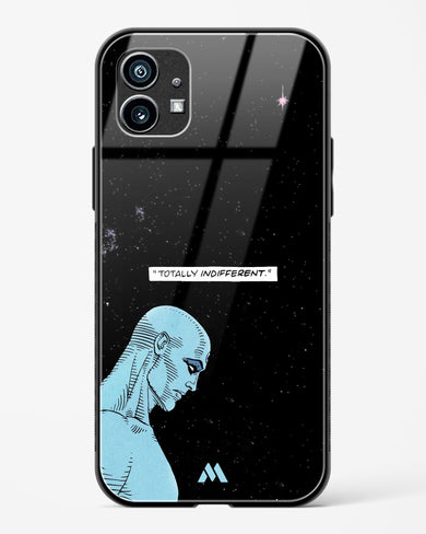Totally Indifferent Glass Case Phone Cover (Nothing)