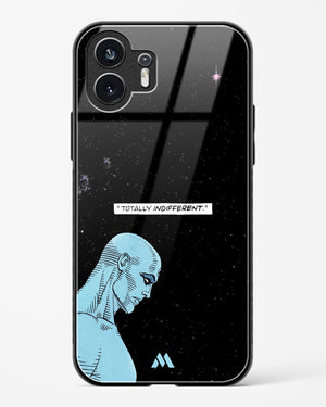Totally Indifferent Glass Case Phone Cover (Nothing)