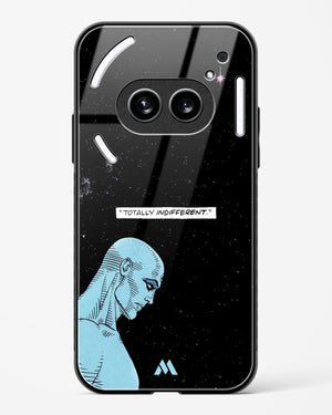Totally Indifferent Glass Case Phone Cover (Nothing)