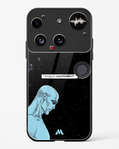 Totally Indifferent Glass Case Phone Cover (Nothing)