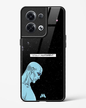 Totally Indifferent Glass Case Phone Cover (Oppo)