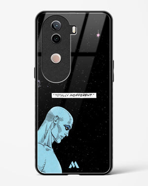 Totally Indifferent Glass Case Phone Cover (Vivo)