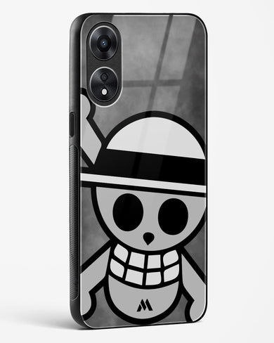 Strawhat Flag Glass Case Phone Cover (Oppo)