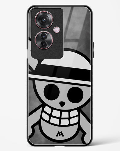 Strawhat Flag Glass Case Phone Cover (Oppo)