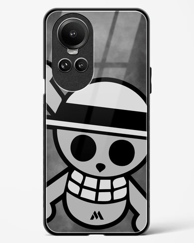 Strawhat Flag Glass Case Phone Cover (Oppo)