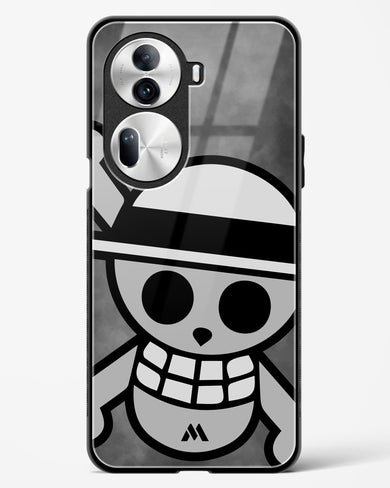 Strawhat Flag Glass Case Phone Cover (Oppo)