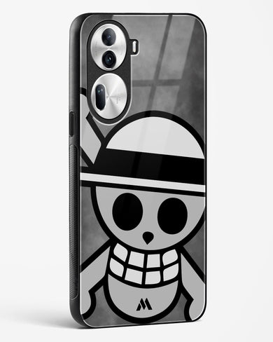 Strawhat Flag Glass Case Phone Cover (Oppo)