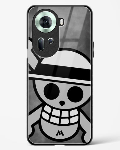 Strawhat Flag Glass Case Phone Cover (Oppo)