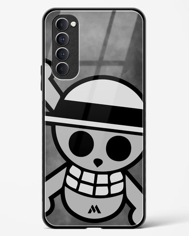 Strawhat Flag Glass Case Phone Cover (Oppo)