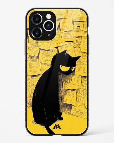 Bad Kitty Glass Case Phone Cover (Apple)