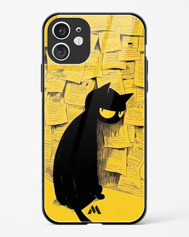 Bad Kitty Glass Case Phone Cover (Apple)