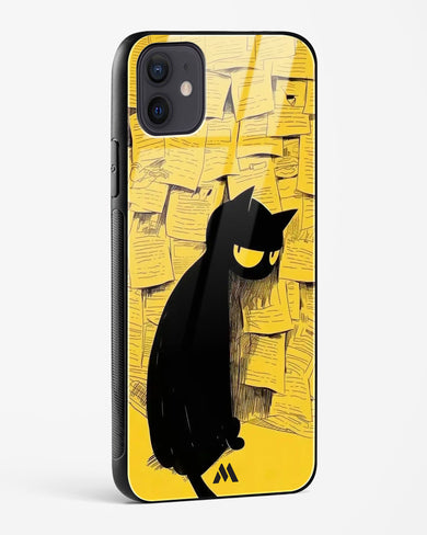 Bad Kitty Glass Case Phone Cover (Apple)