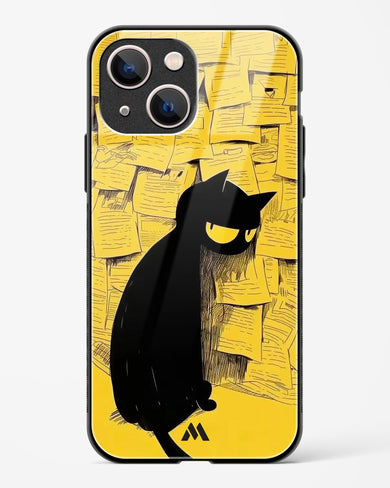 Bad Kitty Glass Case Phone Cover (Apple)