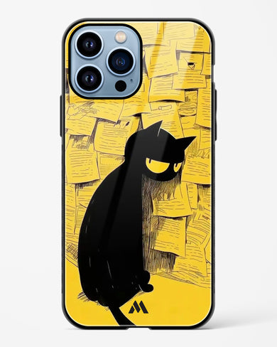 Bad Kitty Glass Case Phone Cover (Apple)